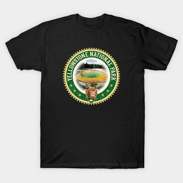 Morning Glory Yellowstone T-Shirt by 